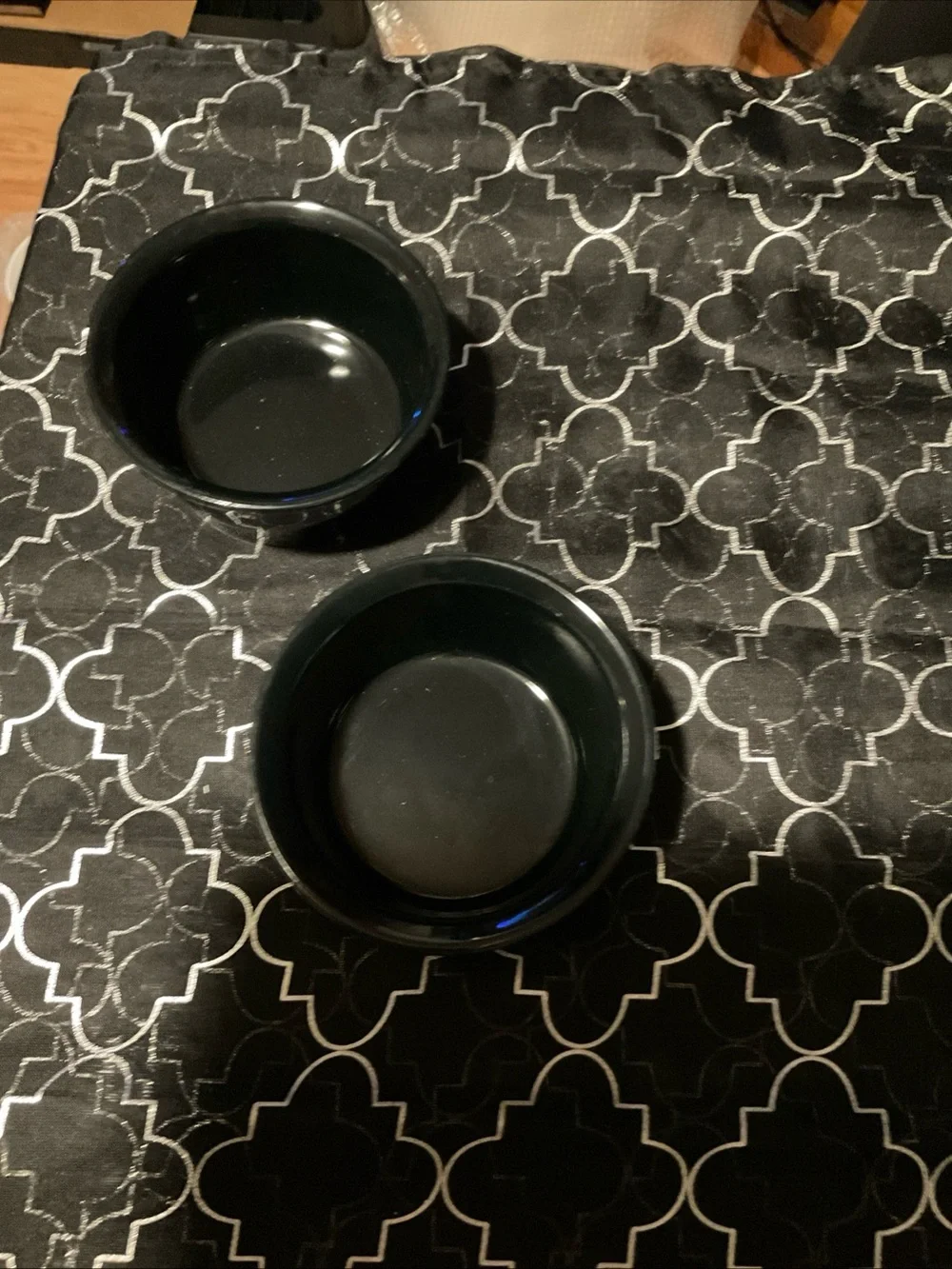 Corningware Creations Black and Cream Stoneware Prep Bowl